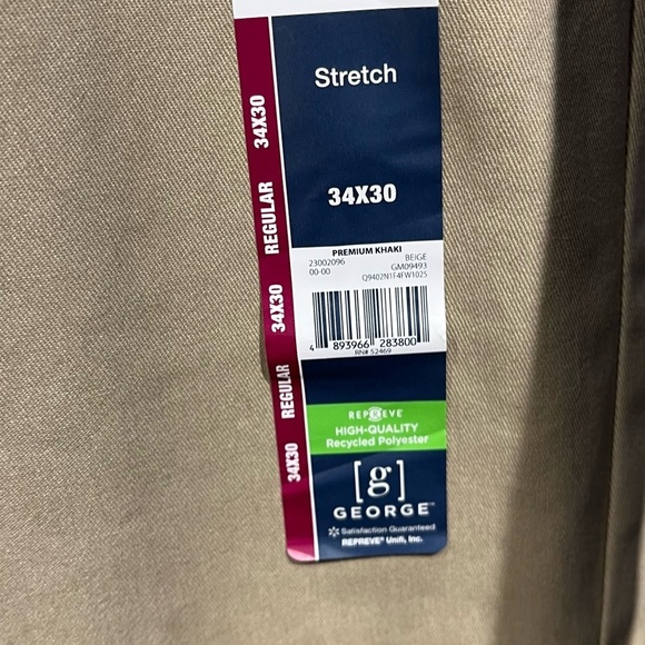 George Tan Chinos Straight-Leg Polished Finish - Picture 2 of 13